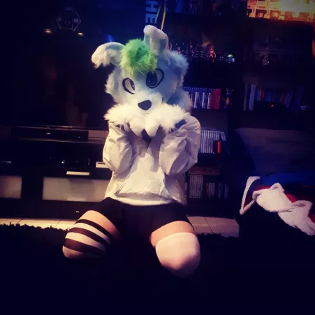 Can I cuddle with you? :3 by ThatBlueBun