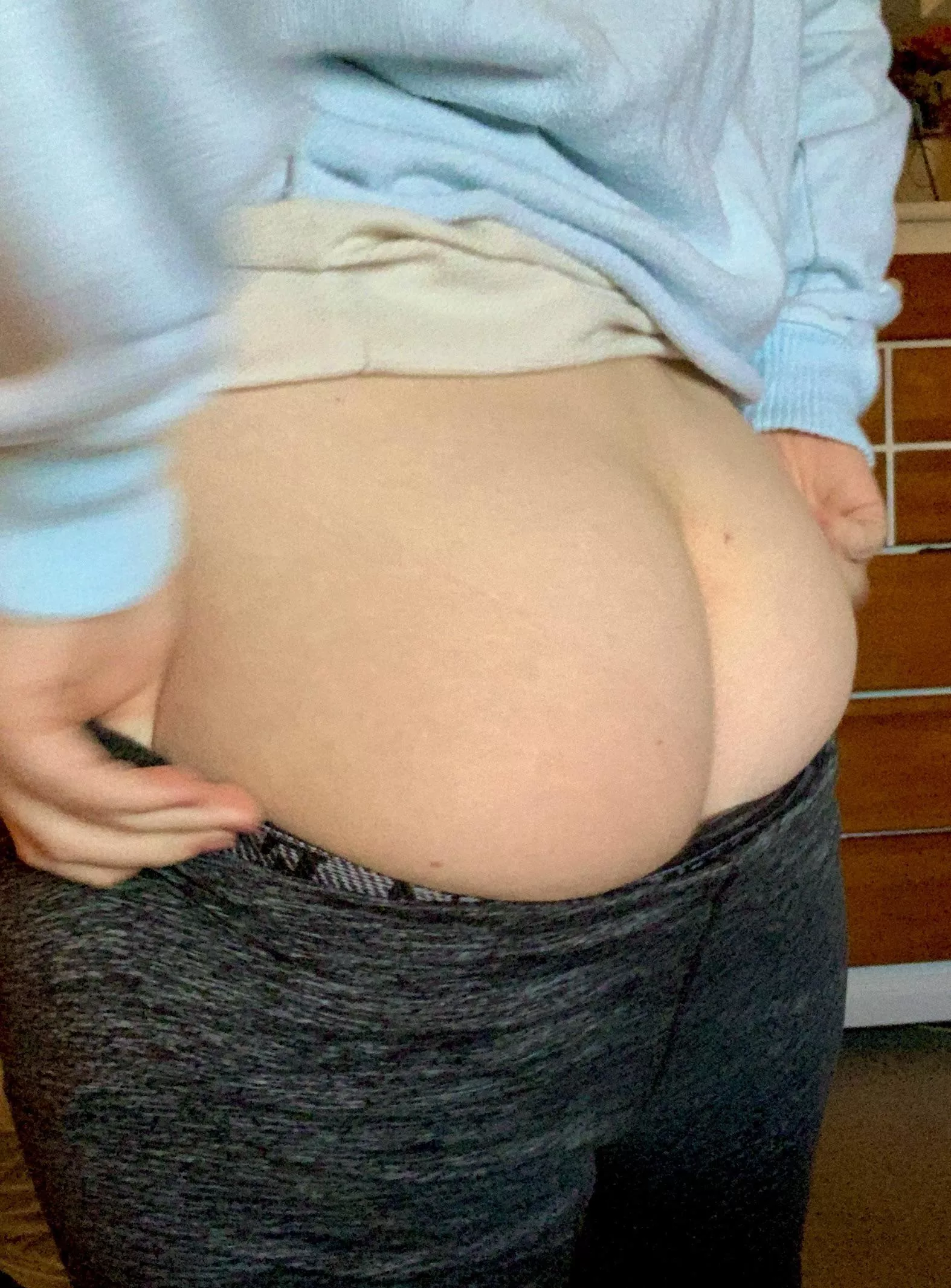 can i get a little help fitting these leggings over my 🍑?? ... or maybe you want to rip them off??? posted by ginger_snapxxx