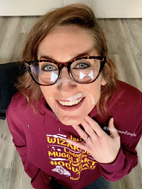 Can I Hufflepuff on your cock until you explode? by YourDreamCouple