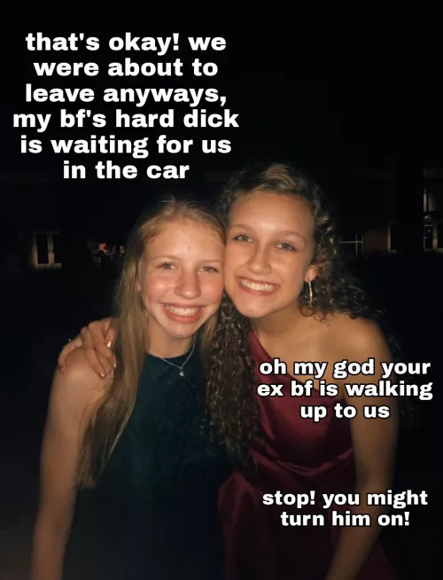 Can I join? Fine I'll just listen outside the car by neverfuckedmyex