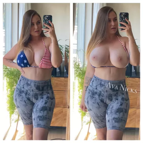 Can I milk your cock dry onto my 34 G tits by avanicks