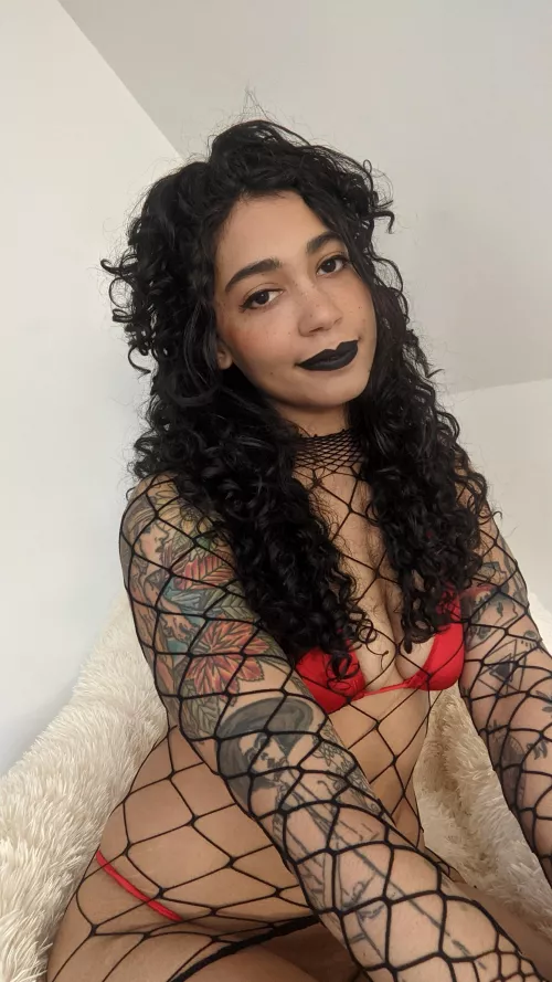 Can I sit in your lap and play with your hair? by TarooRooot