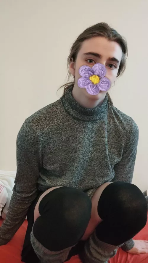 Can I sit in your lap? I'm cold uwu by Snowwyxox