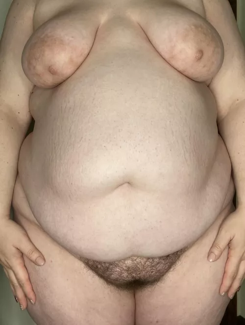 Can I smother you with my belly? by briebennettbbw