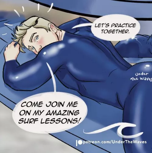 Can I teach you surfing ?? (Under the Waves) by Joshua_Waves