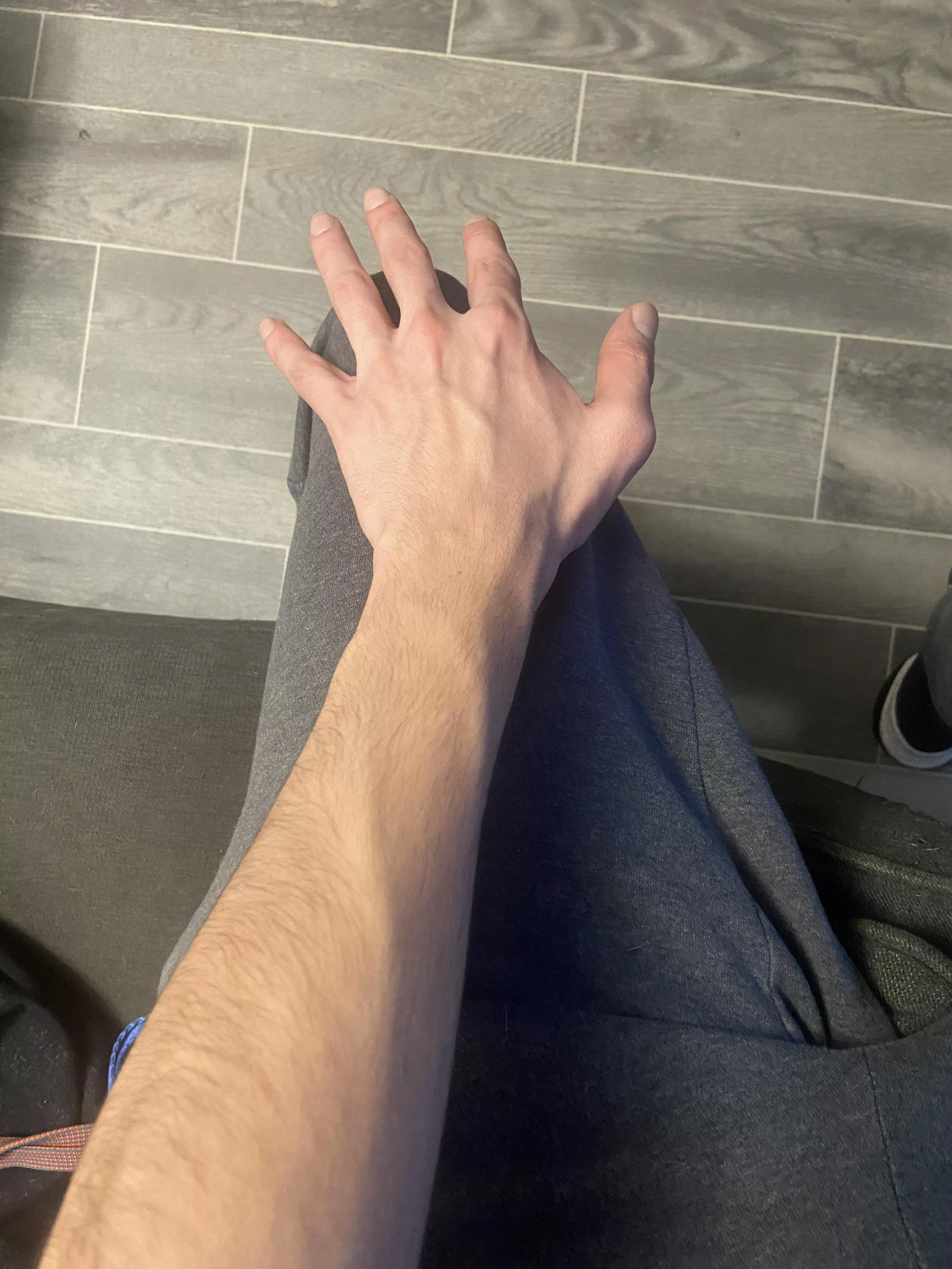 Can I wrap my arm around your neck? posted by Whelmed-