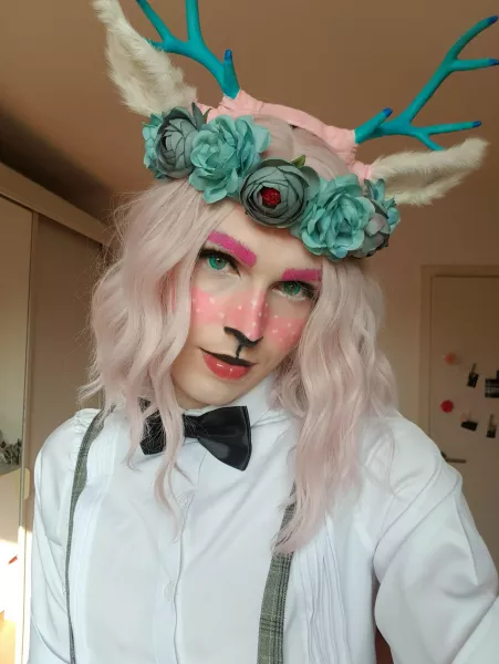 Can magical creatures also be femboys? 🦌 by Fleurgarten