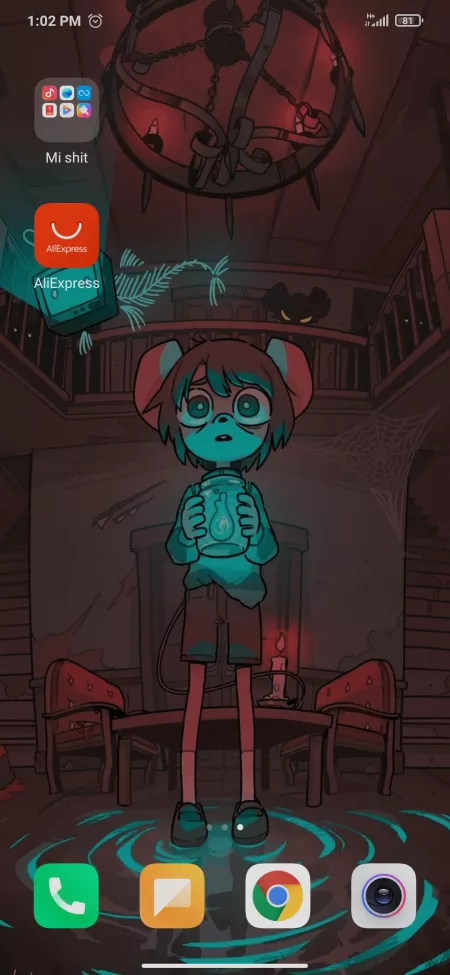 Can somebody help me find the artist? I only have the screenshot of my home screen and i can't find the original art in my memory on phone :/ by F0x_C1nd1