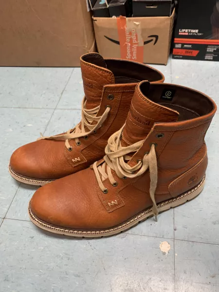 Can someone please help me identify the model name of these Timberland boots? All I know is that they are Sensorflex. I am trying to find a good used sales price for them. Thanks! by TheHnarliest