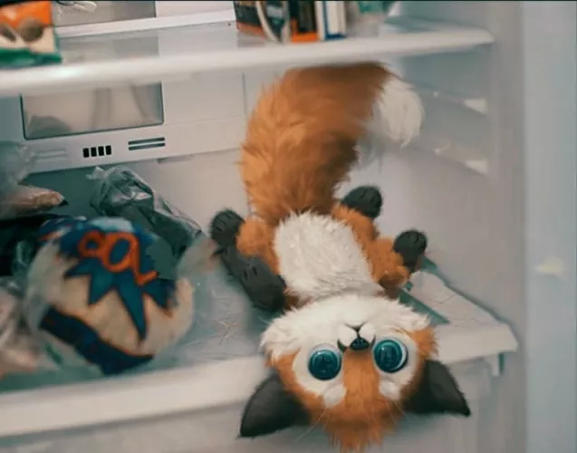 Can someone tell me what he is doing and why in my fridge? by Fixdy_shadow