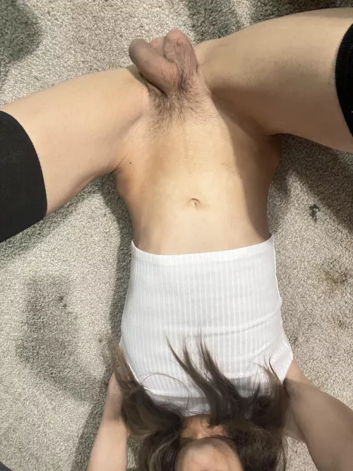 Can we 69?.. but you have to get me hard first🙄 by femboyangie