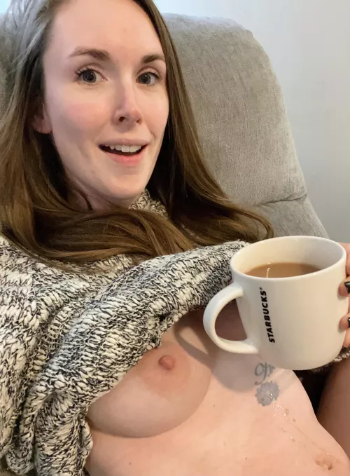 Can you help me clean up this coffe I spilled? You can only use your tongue by NerdyKitten6968