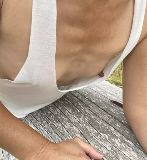 Can you see a little nipple ? by innocent_nikki