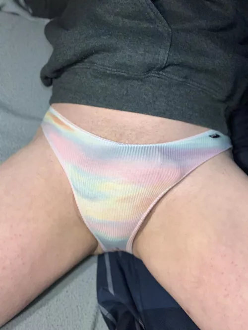 Can you see it in my panties? by HornyPantyNerd