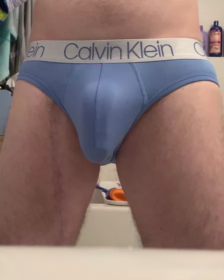 Can you see my big white cocks outline? by EmbarrassedAd9800
