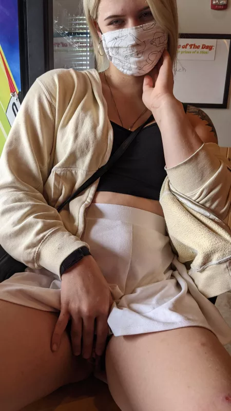 Can you spot her? 🙈 by masochistminx