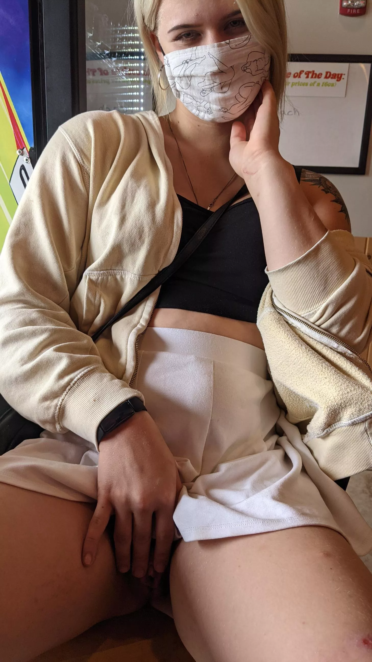 Can you spot her? 🙈 posted by masochistminx