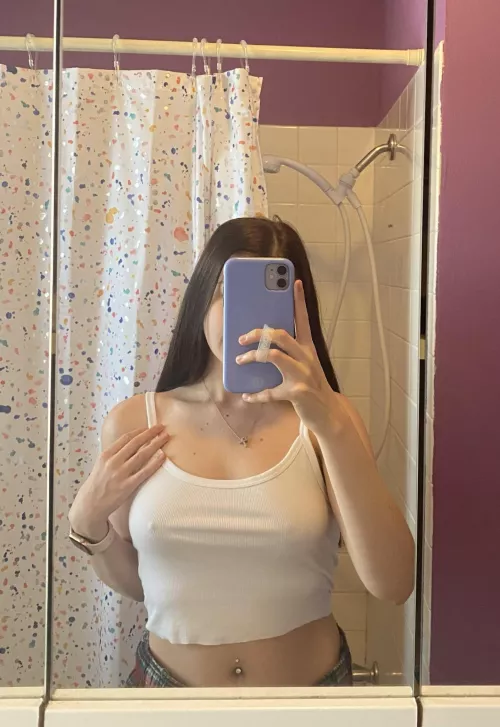 Can you tell how hard my nipples are? by BlueEyedPaige