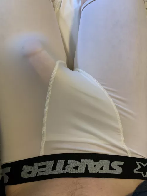 Can you tell I’m cut through my compression shorts? by Junk_mail11