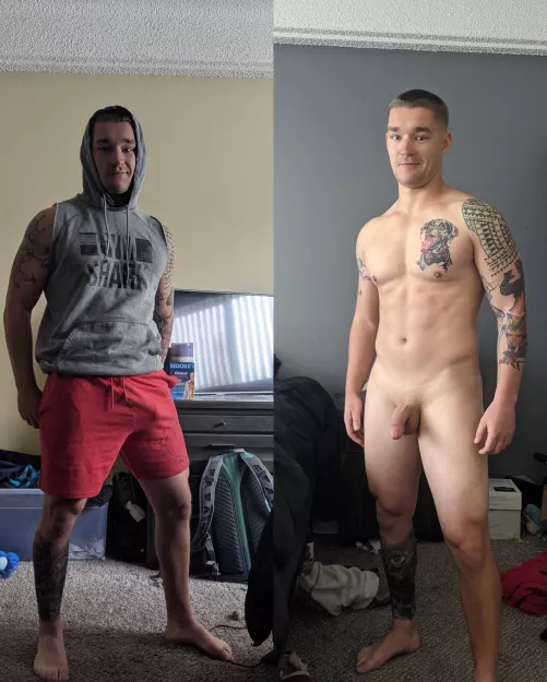 Can you tell that I'm not wearing any underwear? by ImHorny_pmme