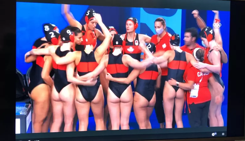 Canadian water polo team. by exhibit1867