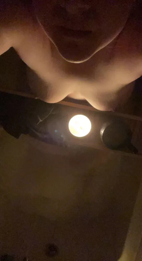 Candle lit bath. by PetiteYvette