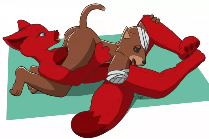 Candy and Plushie [FF] (Salamandr) by Geizintine