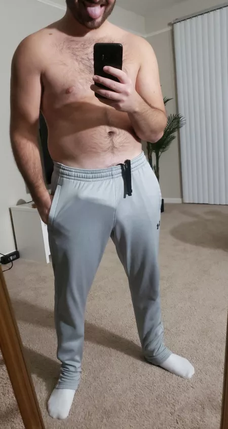 Can't beat the gray sweats by ThatOneGuyAtThePlace