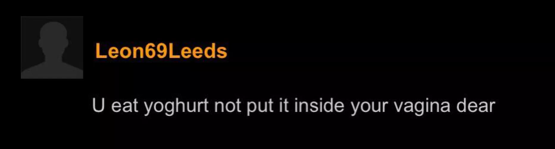 Can’t even eat yoghurt right smh by dumb_abyss