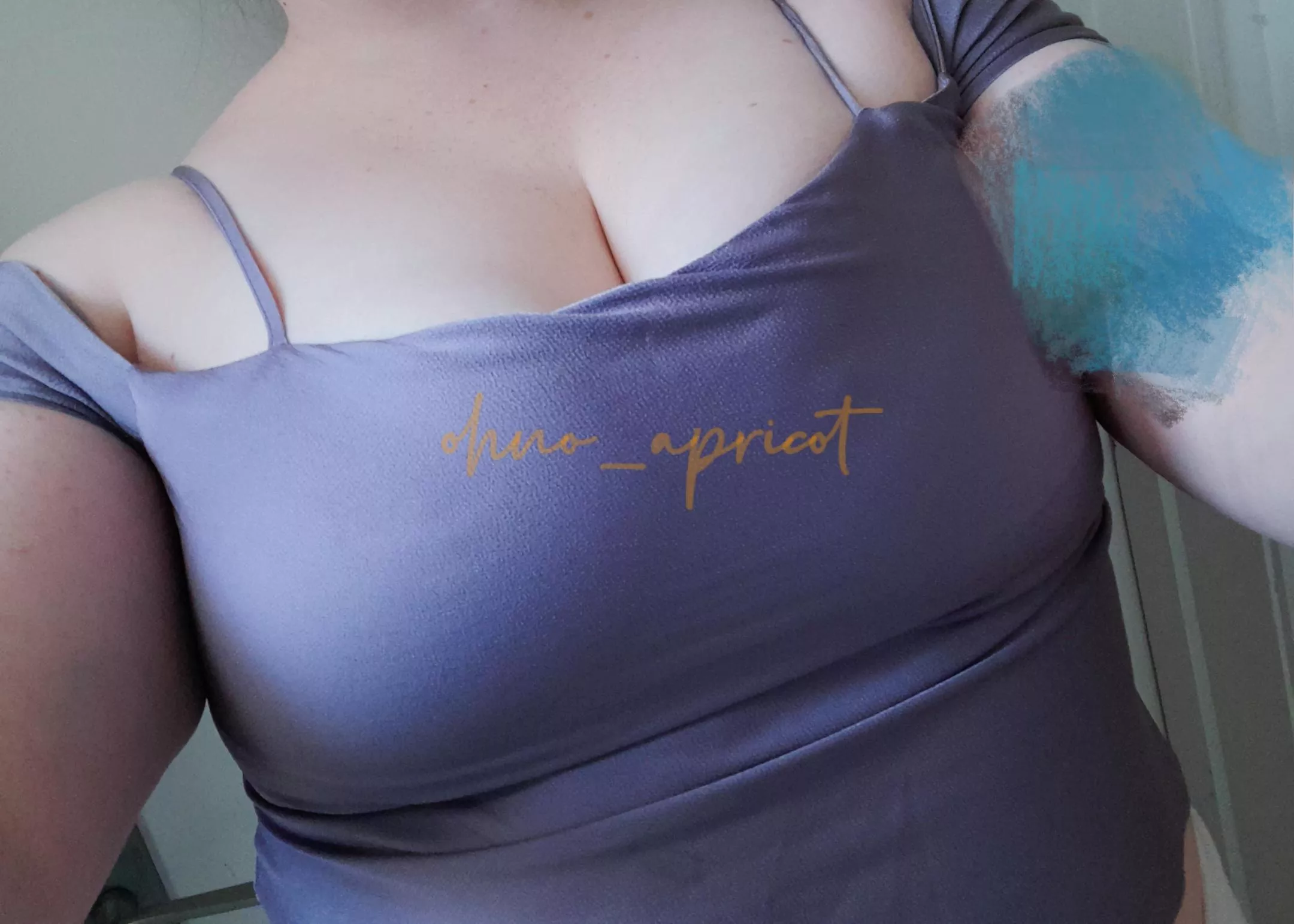 Can't fit a bra on under this shirt but nevermind! posted by OhNo_Apricot