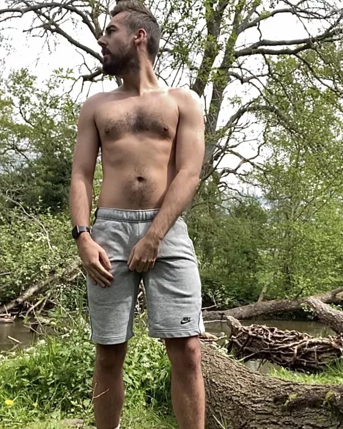 Can’t help but strip off in public 😈 by uncut_otter