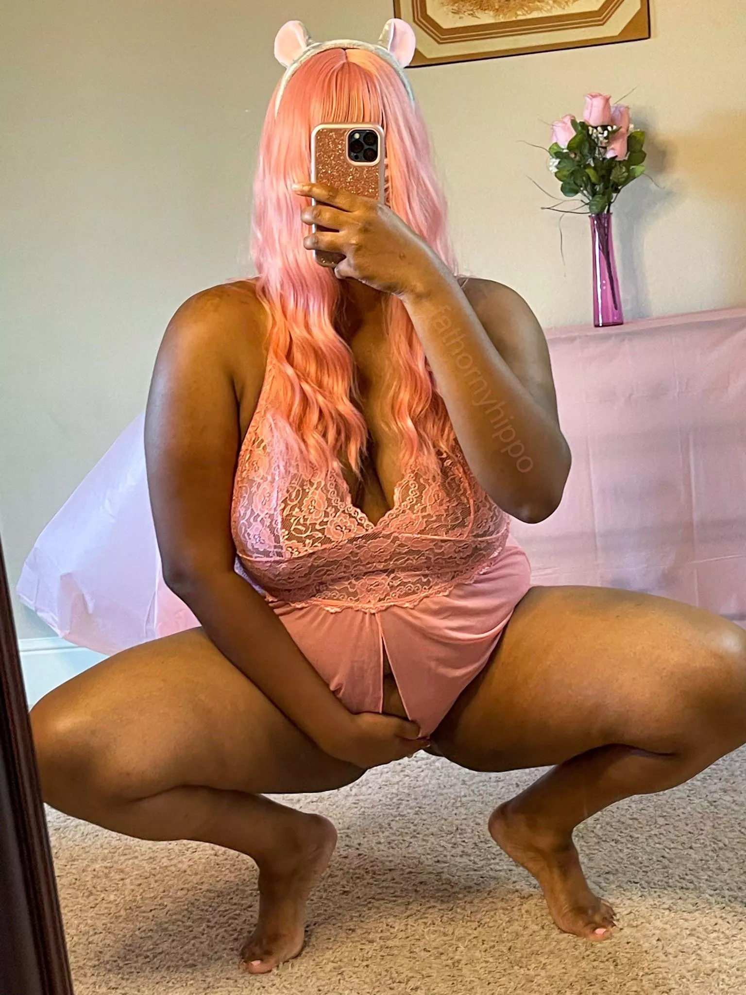 Can’t keep my hands off my chubby pussy… posted by fathornyhippo