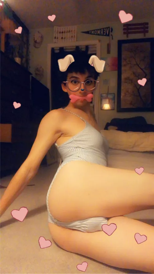 Can’t see the cage, but it’s there :) by amandamb730