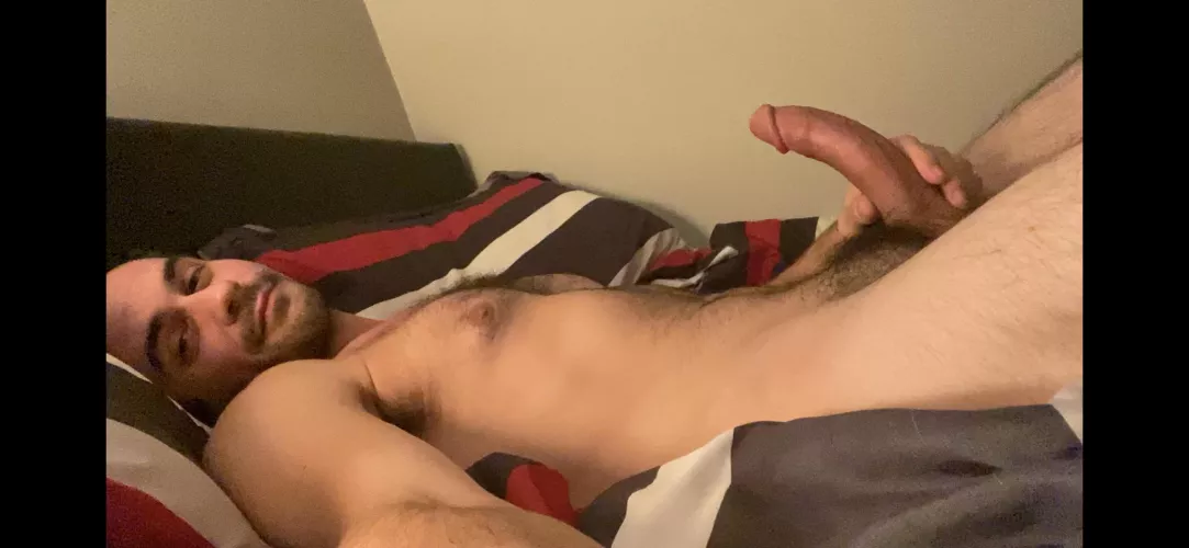 Can’t sleep with this thing still hard as a rock by Travissanto