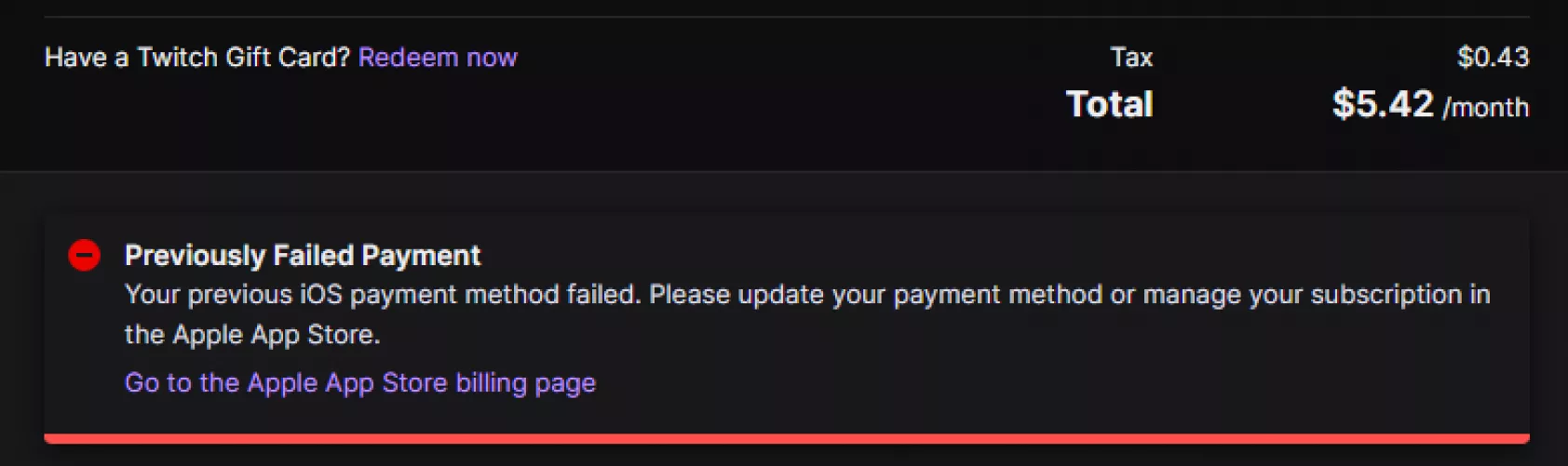 Can't Sub or Even Be Gifted a Sub by Crazynoob159Shutdown