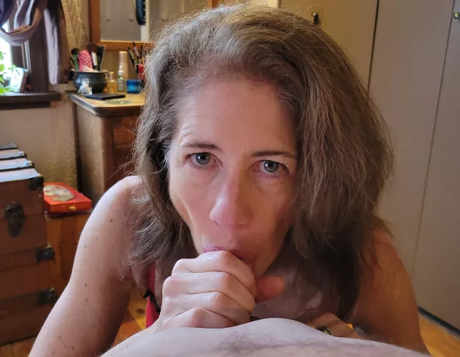 Can't talk with a mouth full by sheswitmeHOT