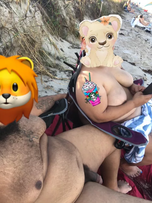 Can’t wait to go back‼️ #BeachVibes 🏖 Papi & Mami by FreakyChubbyCouple69