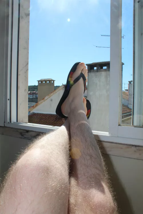 Can't wait to wear flip-flops again :P by PortugueseFeetLover