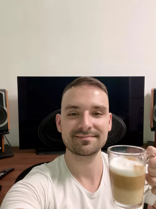 Cappuccino anyone? Cheers! by Nikthas