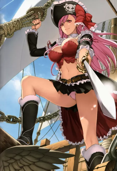 [Captain Liliana - Queen's Blade] by iicu_iicu_iicu_yeah