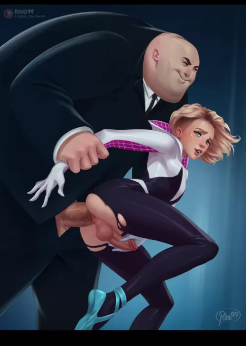 Captured by the villain by Fryedaddy69