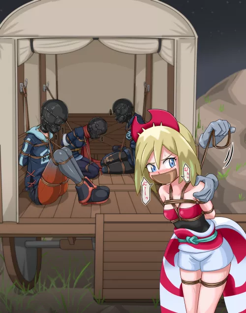 Captured, transported, sold by Step-back