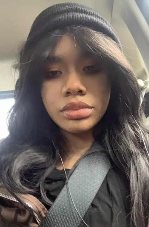 Car selfie by friedsquirrels