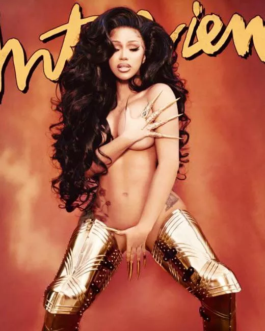 Cardi B posing Nude posted by SoILL2IN
