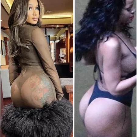 Cardi vs rihanna: booty battle by wholelottahate19
