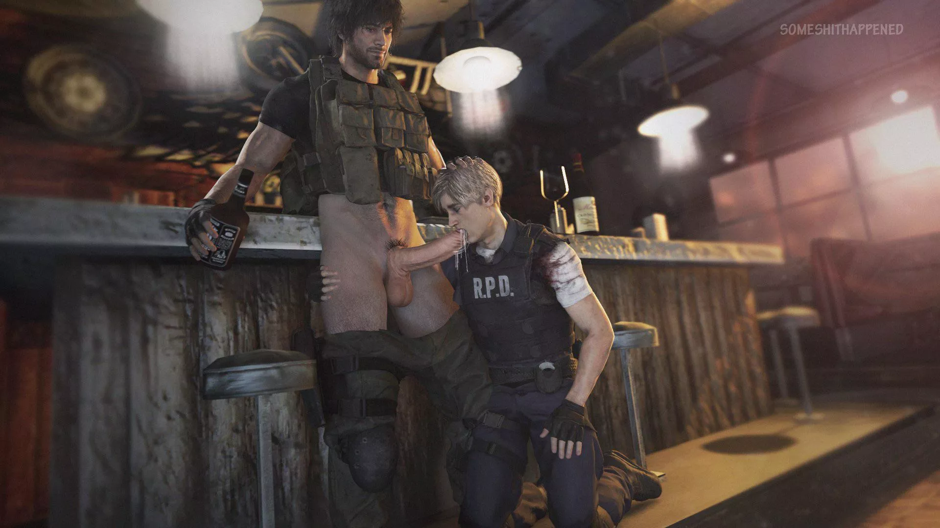 Carlos and Leon having fun ❤️‍🔥 posted by Piers_Heaven