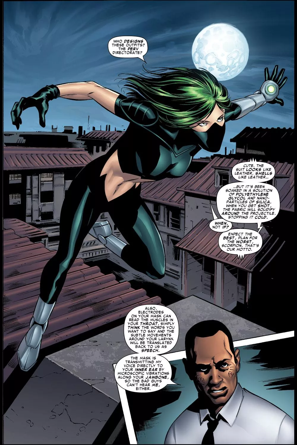 Carmilla Black / Scorpion [Amazing Fantasy (2005) #8] posted by imaxwebber