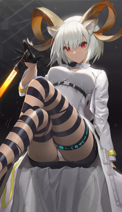 Carnelian (nanam) [Arknights] by NoLewdsNoLife