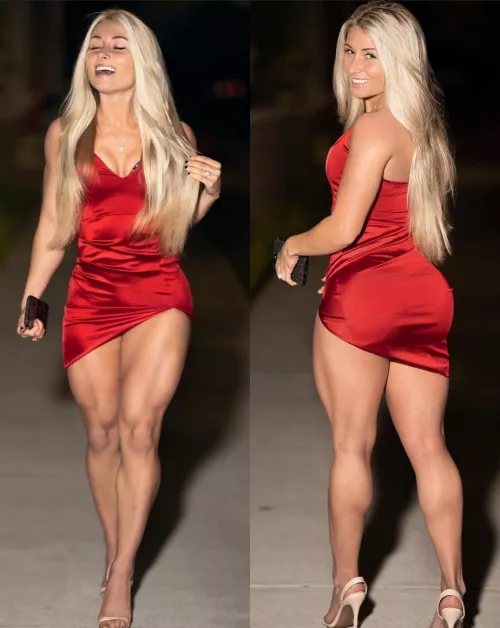 Carriejune Bowlby's insane legs by rww07