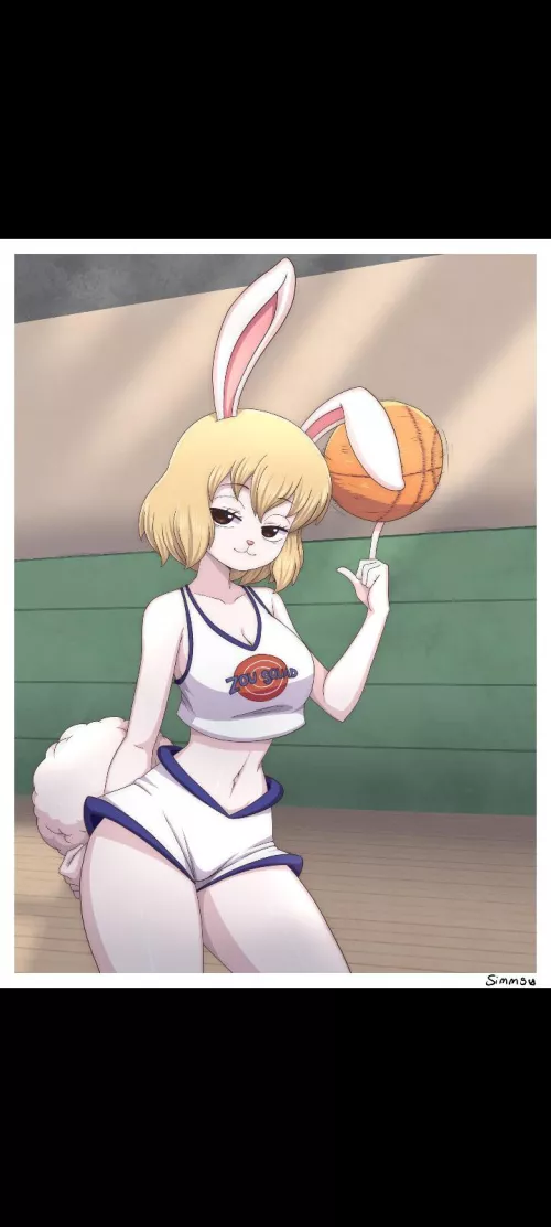 Carrot as lola bunny by ryn_rg